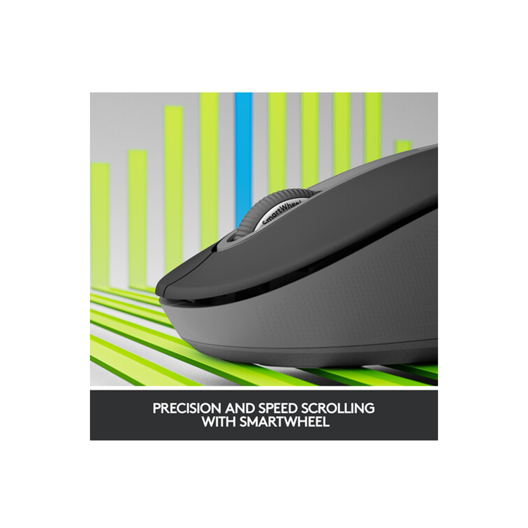 Logitech Signature M650 Wireless Mouse - Graphite in Qatar Logitech Signature M650 Wireless Mouse - Graphite in Qatar